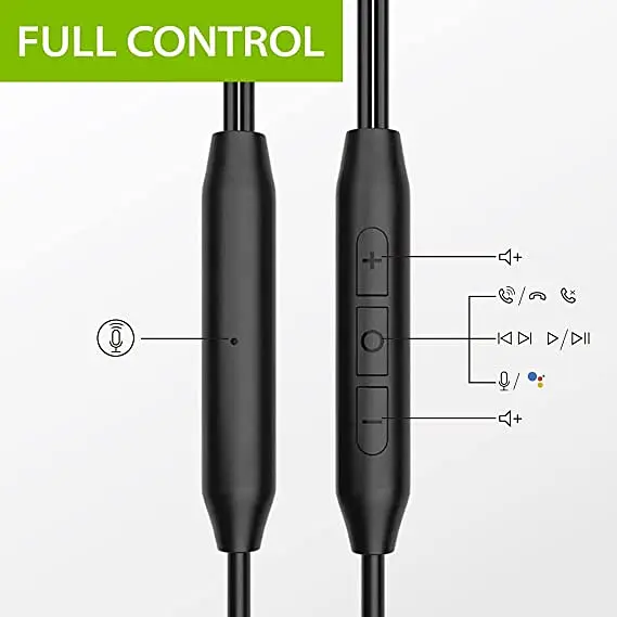 Наушники проводные Avantree E171Wired Sports Earphones Black - фото 2