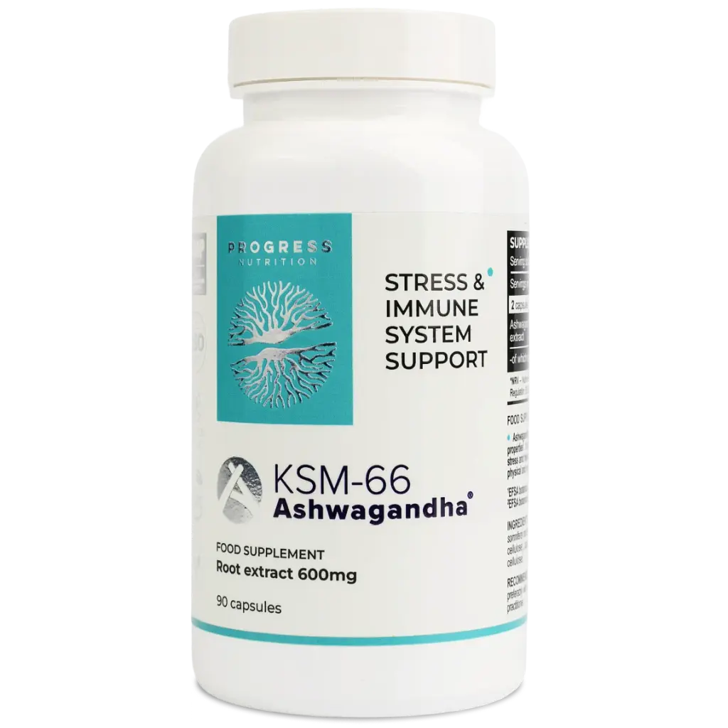 Капсули KSM-66 Ashwagandha 90 шт екстракт кореня ашвагандхи для підтримки організму
