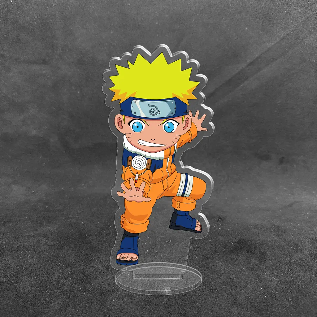 Акрилова колекційна фігурка Аніме: Чібі Chibi Naruto (Наруто) Узумакі Наруто 10 см - фото 2