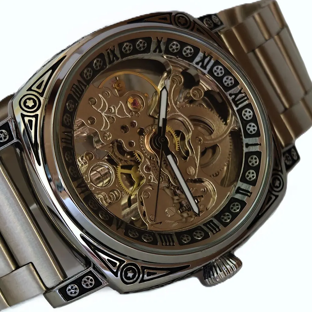 Годинник WishDoIt Baron Steel, 2 ремешка - фото 2