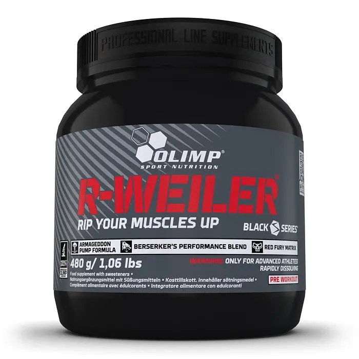 Предтренувальний комплекс R-Weiler, 480 грам Апельсин Olimp fit0014625
