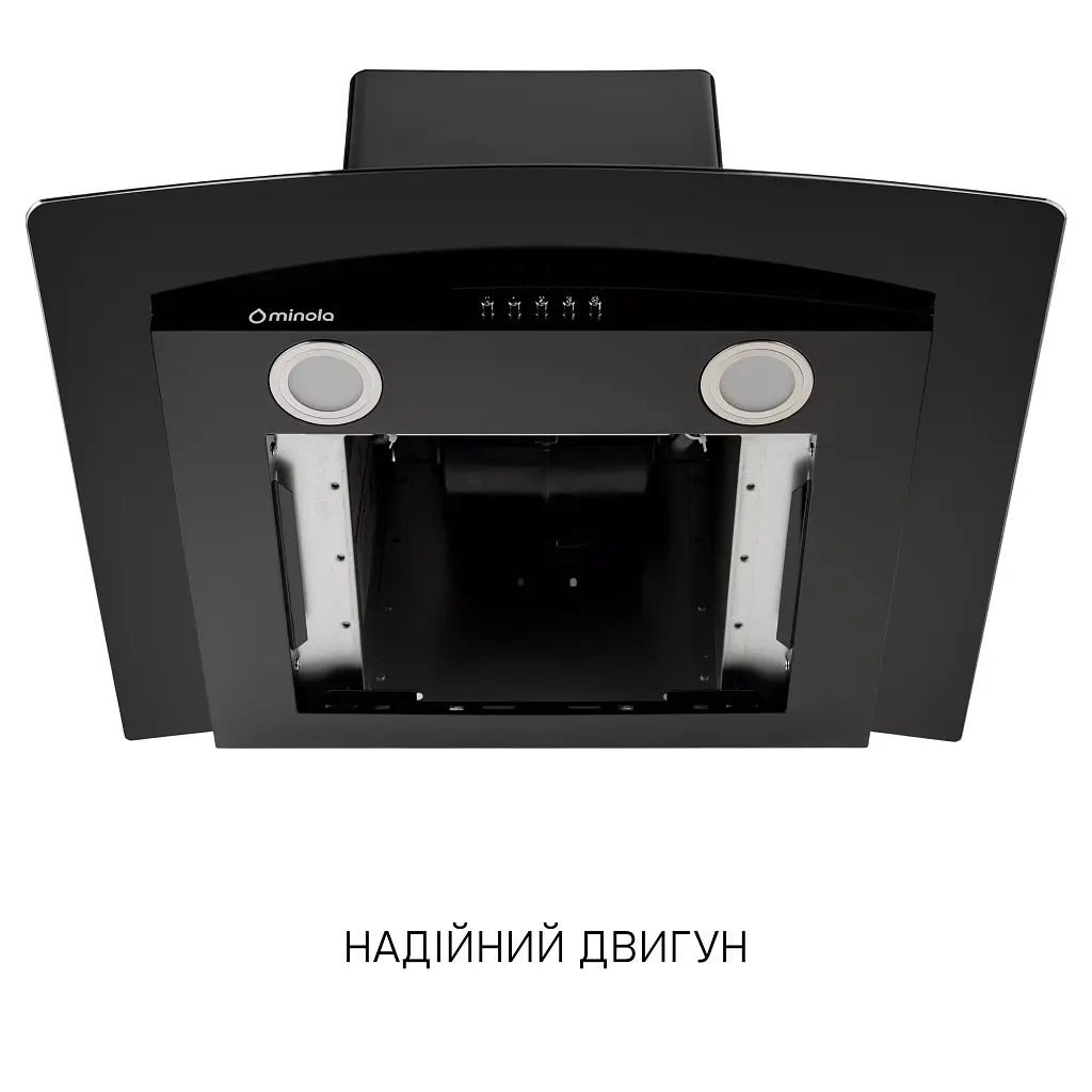 Витяжка декоративна зі склом Minola MTG 6642 BL LED - фото 7