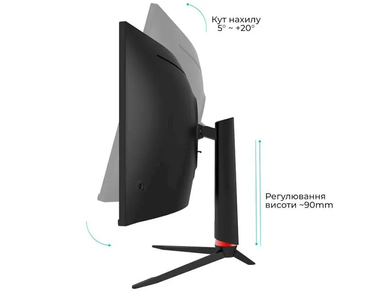 Монітор QUBE C34UQ180H - фото 8