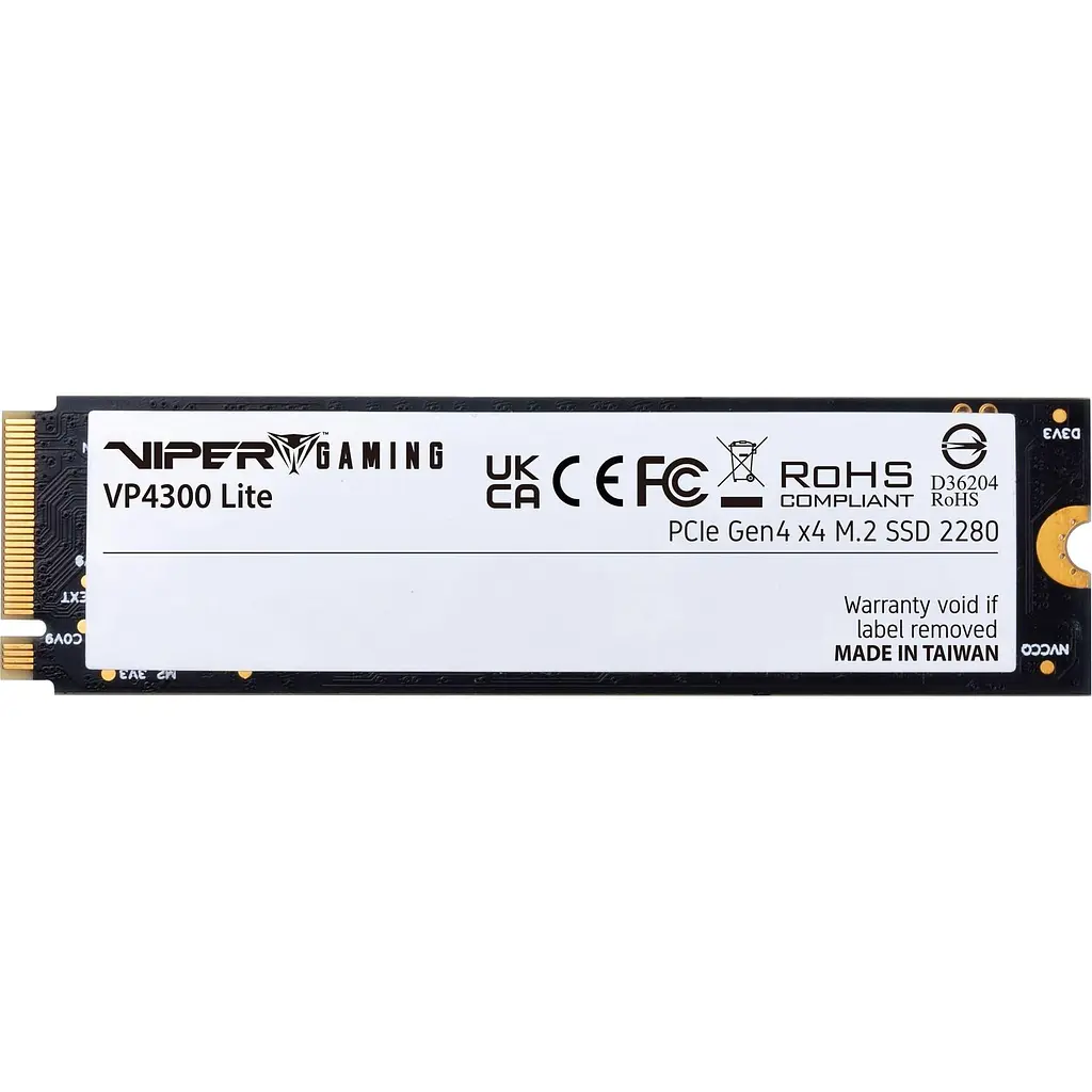 Накопитель SSD Patriot m.2 NVMe 4TB Viper VP4300 Lite (VP4300L4TBM28H) - фото 3