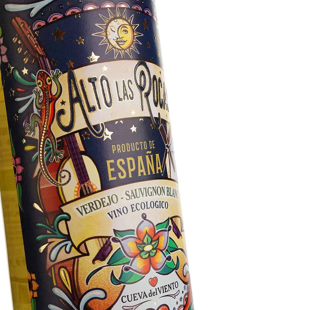Вино Alto las Rocas Verdejo-Sauvignon Blanc, белое, сухое, 0,75 л - фото 3