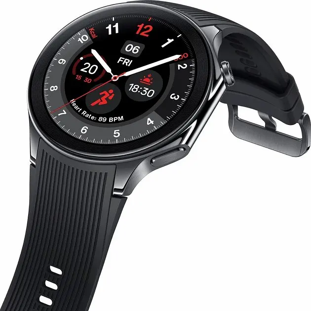 Смарт-годинник OnePlus Watch 2 Black Steel - фото 4