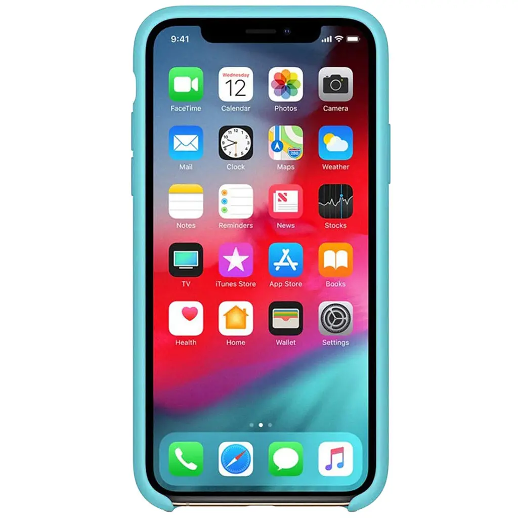 Чехол Silicone Case without Logo AA для Apple iPhone 11 Pro Max 6.5" Блакитний / Ice Blue - фото 2