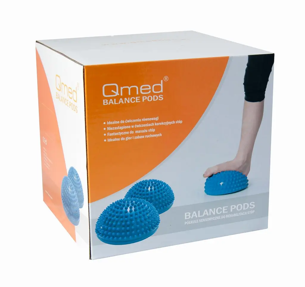 Полусфера массажер игольчатая 2шт. - Balance Pods Qmed fit0025155 - фото 2