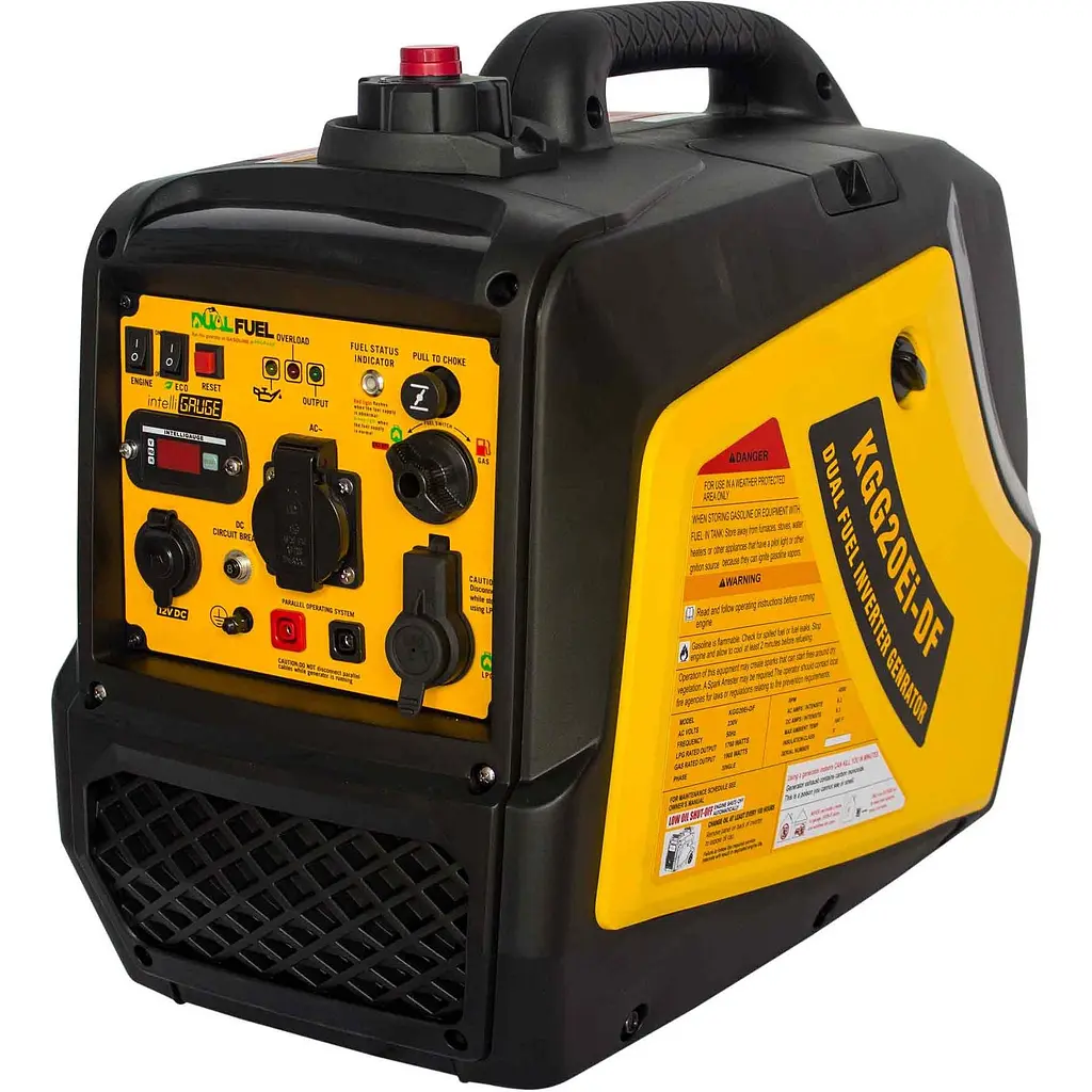 Інверторний газово-бензиновий генератор Kompak KGG20Ei-DF [158779] - фото 1