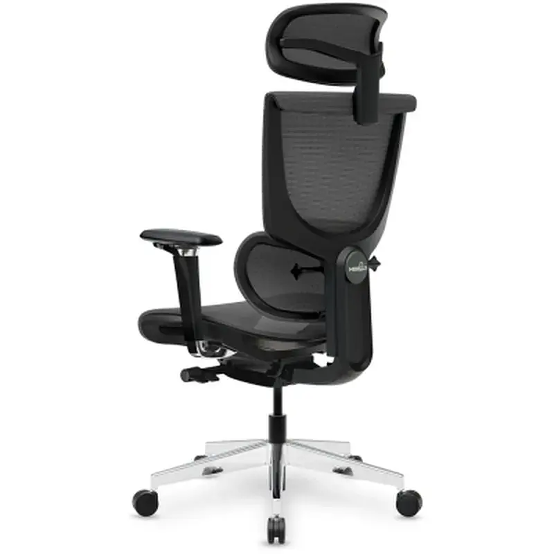 Офісне крісло Mealux S8 Air Black (HF-S8P M/B) - фото 8