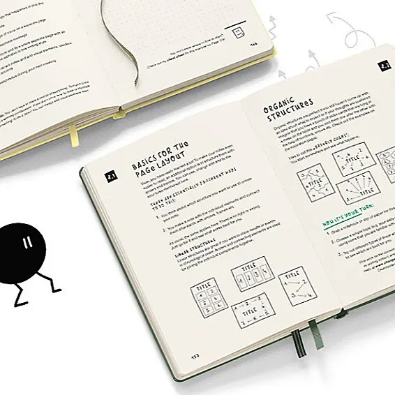 Блокнот Leuchtturm1917 SketchNote Journal, Середній, Olive (англ) (366212) - фото 4