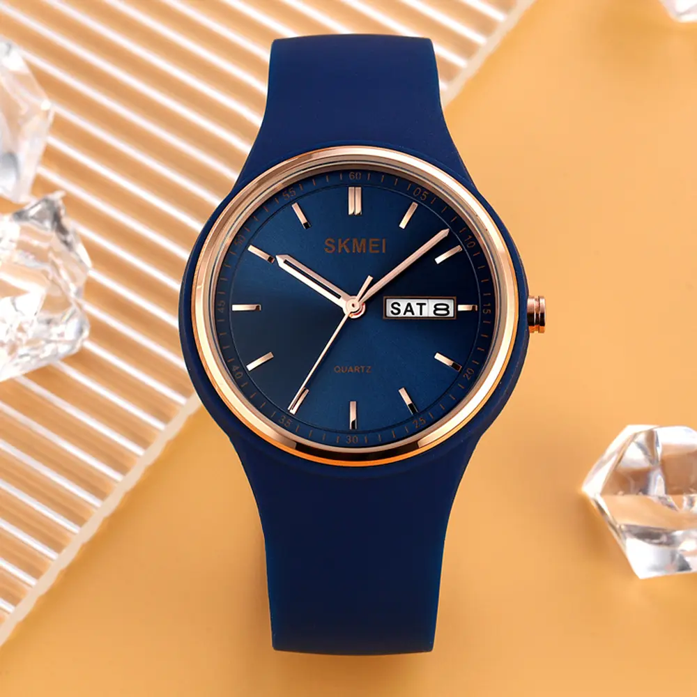 Жіночий наручний годинник 2057DKBU Dark Blue Skmei acs0030344 - фото 4
