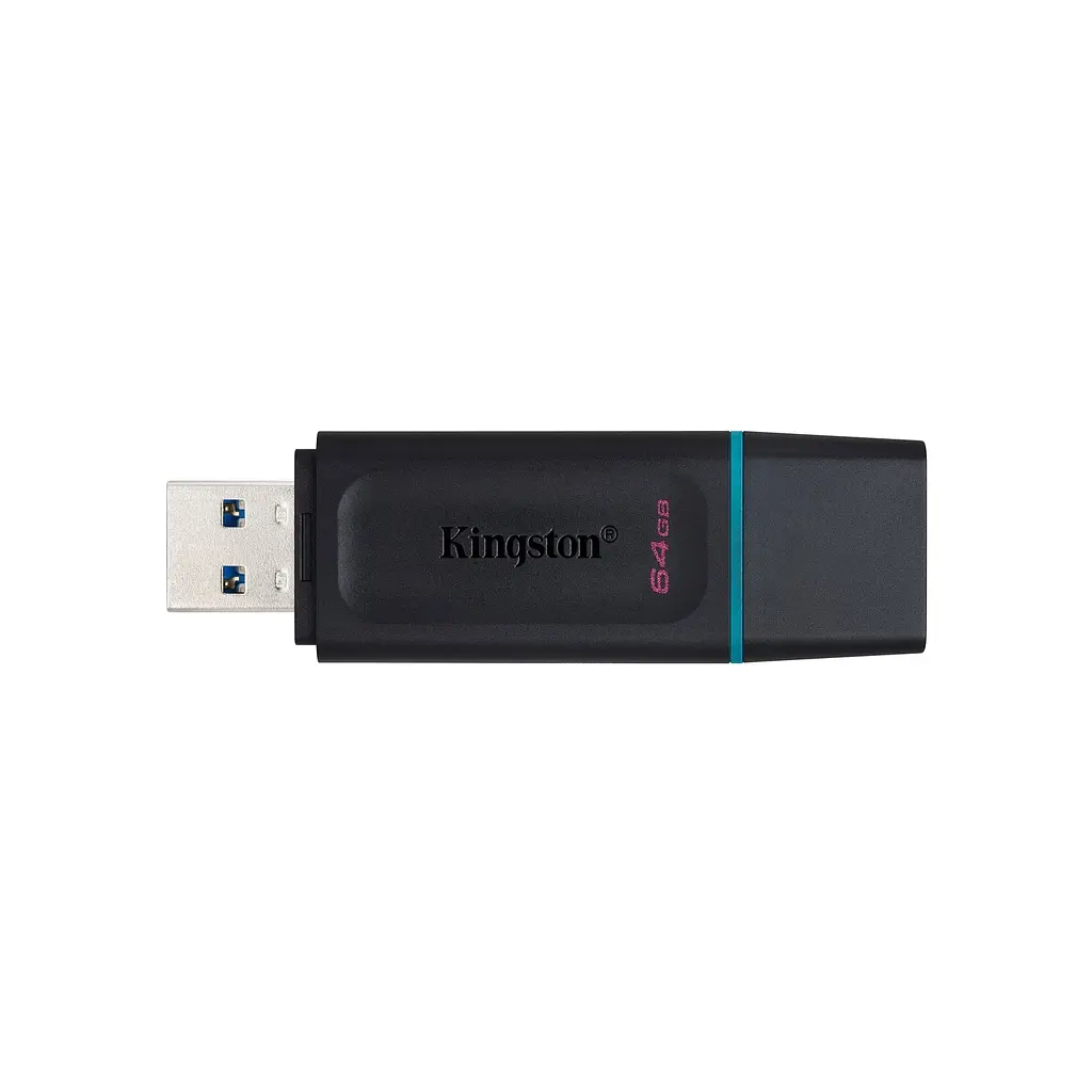 USB флеш накопитель Kingston 2x64GB DT Exodia Black+Blue USB 3.2 (DTX/64GB-2P) - фото 2