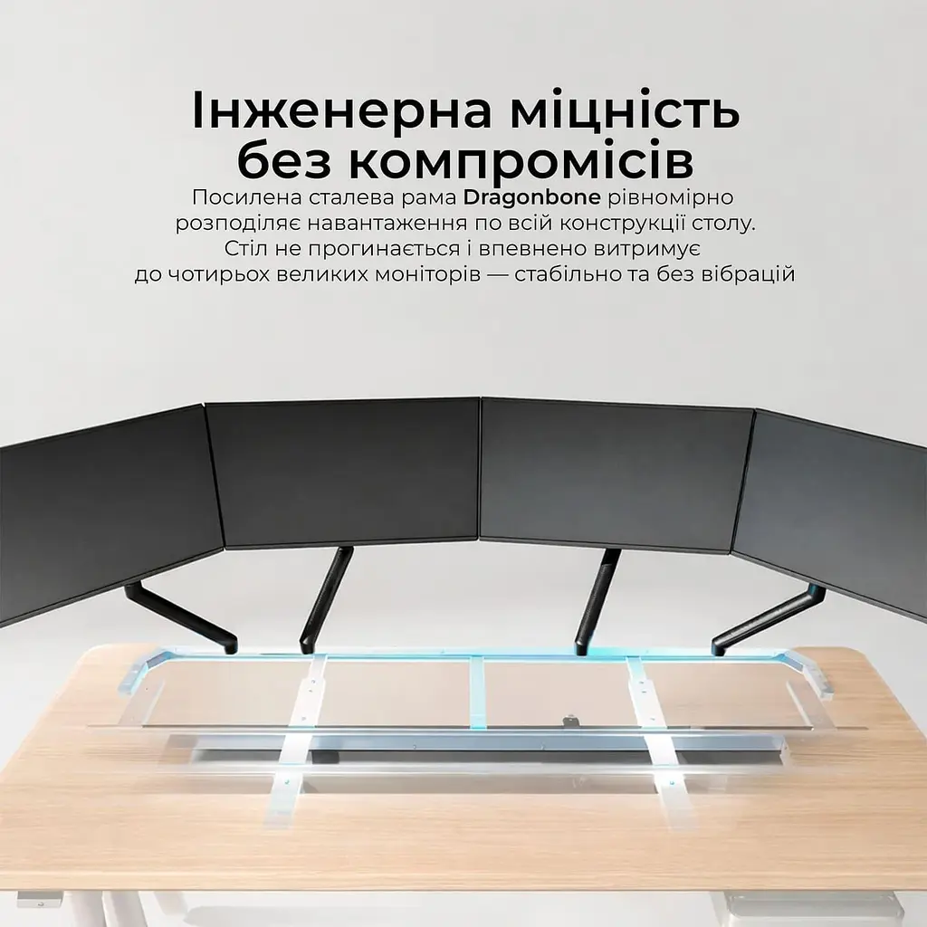 Геймерский стол Sihoo D07 1.6m Maple/White (D07B-102/D07J-102-AB) - фото 10