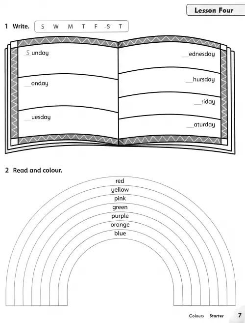 Family and Friends. Level 1. Workbook - фото 7