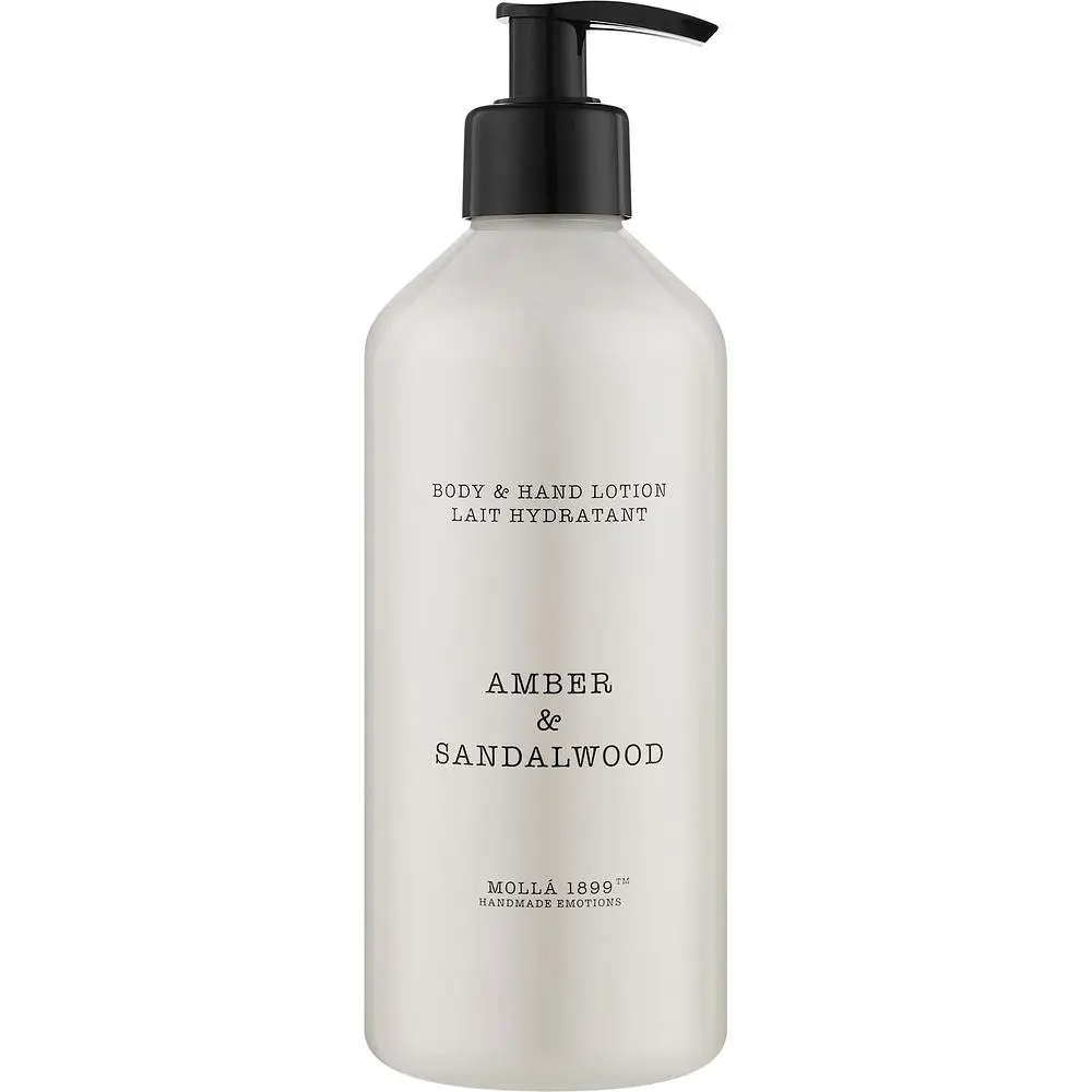 Крем-лосьон для тела и рук Cereria Molla Amber & Sandalwood 500 мл (8000020056785) - фото 2