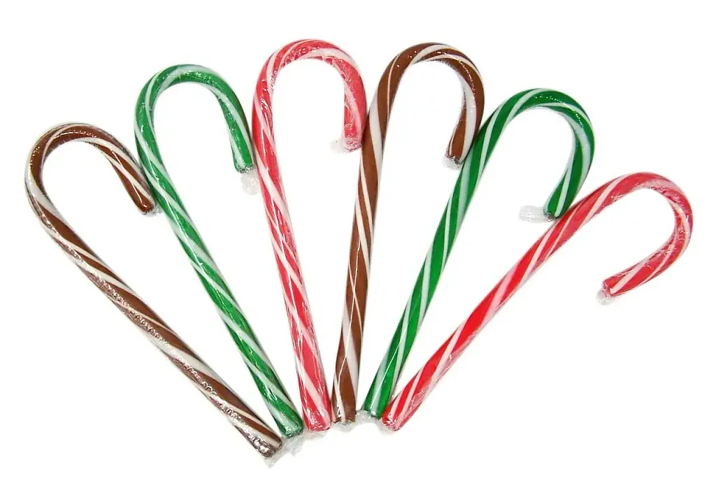 Льодяники тростини Candy Canes 12 шт Dr Pepper A&W 7UP, 150г - фото 3