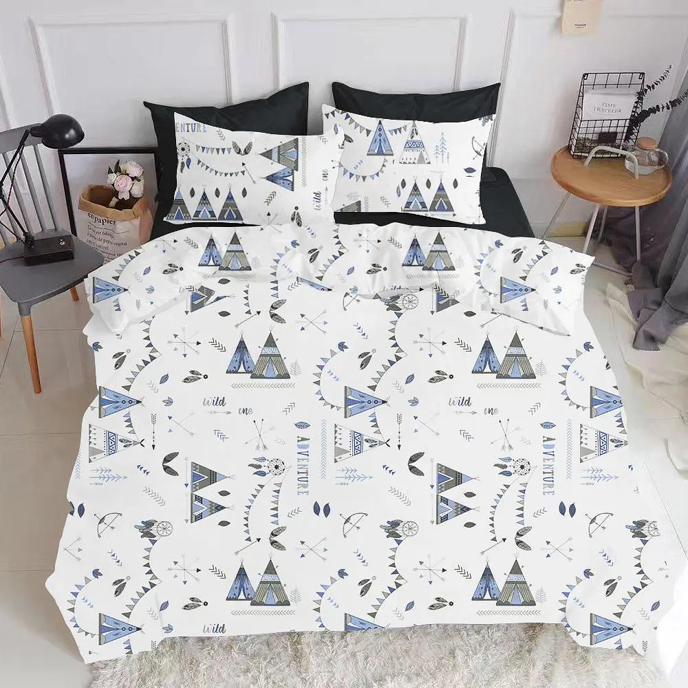Комплект постільної білизни Cosas євро DREAM WIGWAM 200 x 220 см (WigwamDream_Black_200) - фото 2