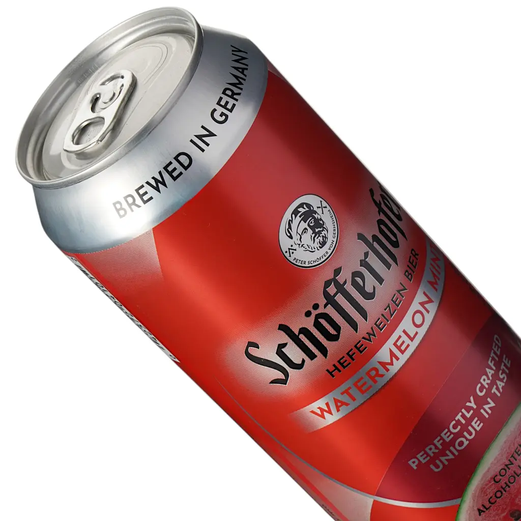 Суміш пива із соком Schofferhofer Watermelon Mint Hefeweizen світле нефільтроване 2.5 % 0.5 л - фото 6