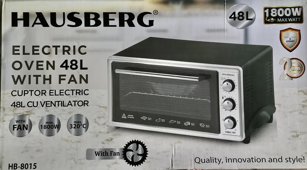 Електродуховка Hausberg HB-8015 48 л - фото 5
