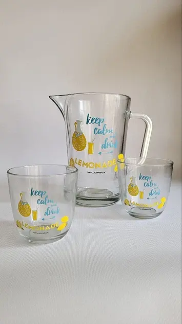 Набір Florina Fresh для соку графин та 6 склянок Lemon (3K8109_L) - фото 2