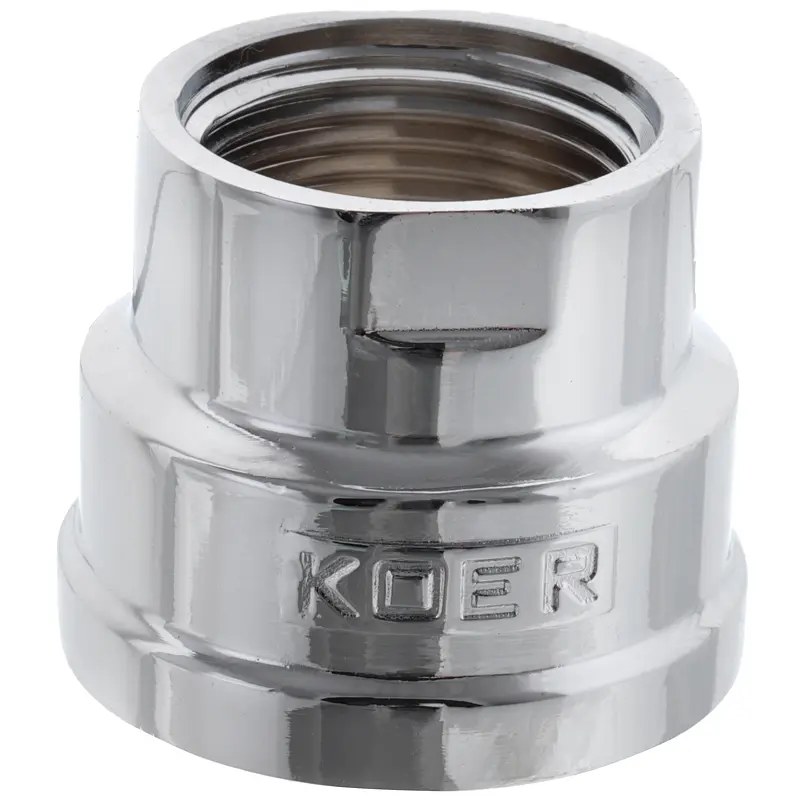 Муфта редукційна Koer 1"х1-1/4" (хром) Kf.C1012.chr KF0123 - фото 3