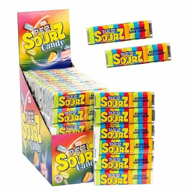 Цукерки мікс PEZ REFILL SOURS - фото 4