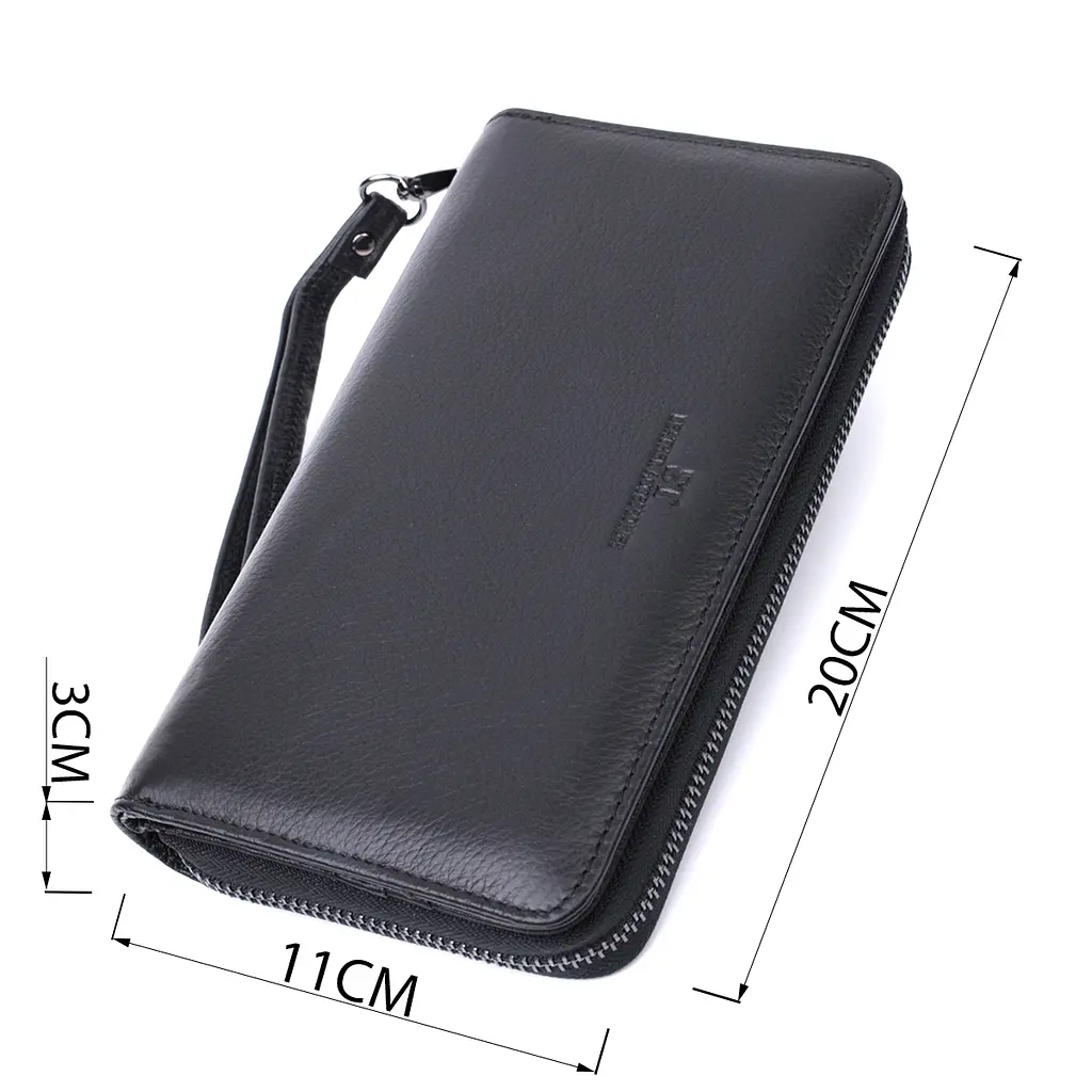 Кожаный мужской кошелек ST Leather 20х11х3 см acs0029388 - фото 3
