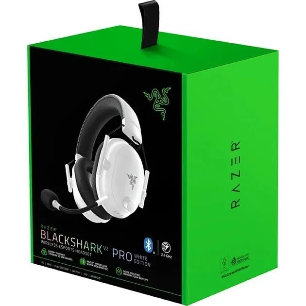 Гарнітура ігрова BlackShark V2 Pro (2023), 7.1, WL/BT, білий Razer teh0013131 - фото 6