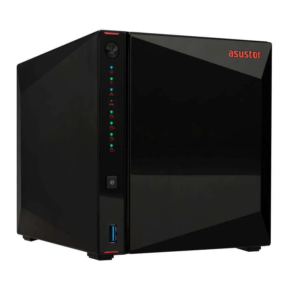 Сетевой накопитель Asustor Nimbustor 4 Gen2 (AS5404T) Black - фото 3