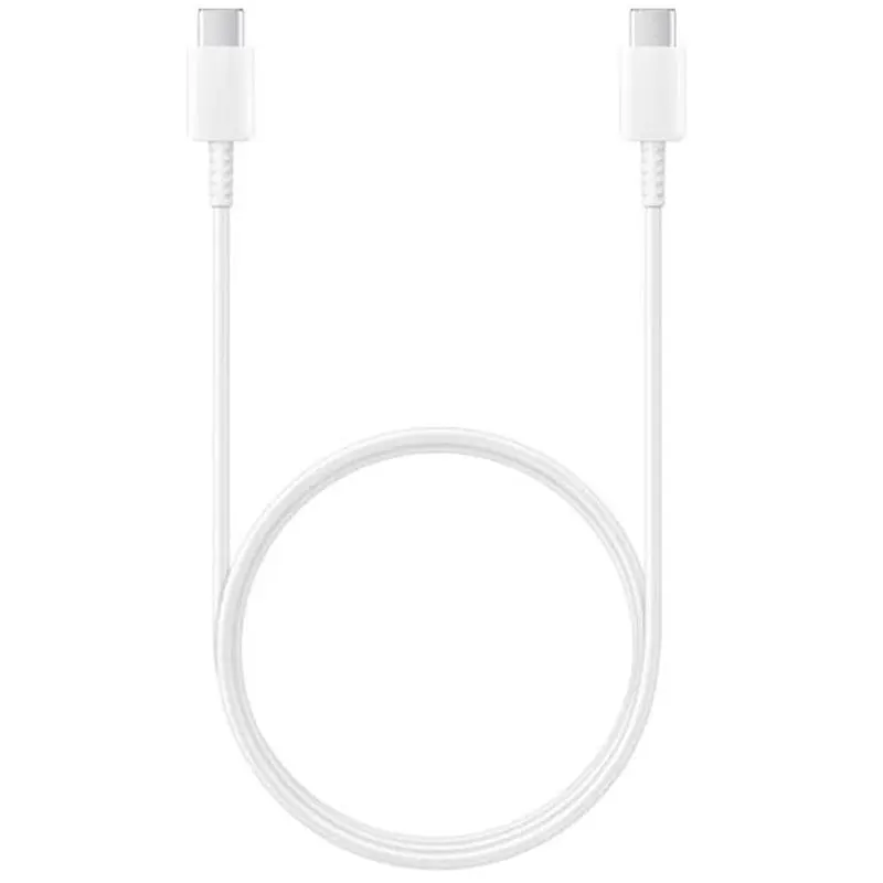 Кабель Samsung USB Type-C - USB Type-C (M/M), 1 м, White (EP-DA705BWRGRU) OEM (EP-DA705BWRGRU-OEM) - фото 2