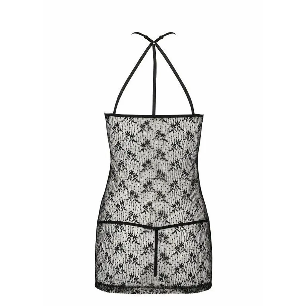 Полупрозрачная сорочка AZALIA CHEMISE black Passion L/XL - фото 6