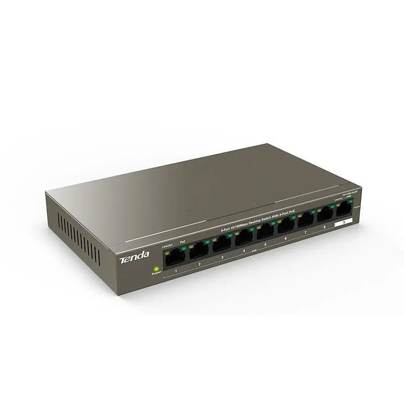 Комутатор Tenda TEF1109P-8-63W - фото 2