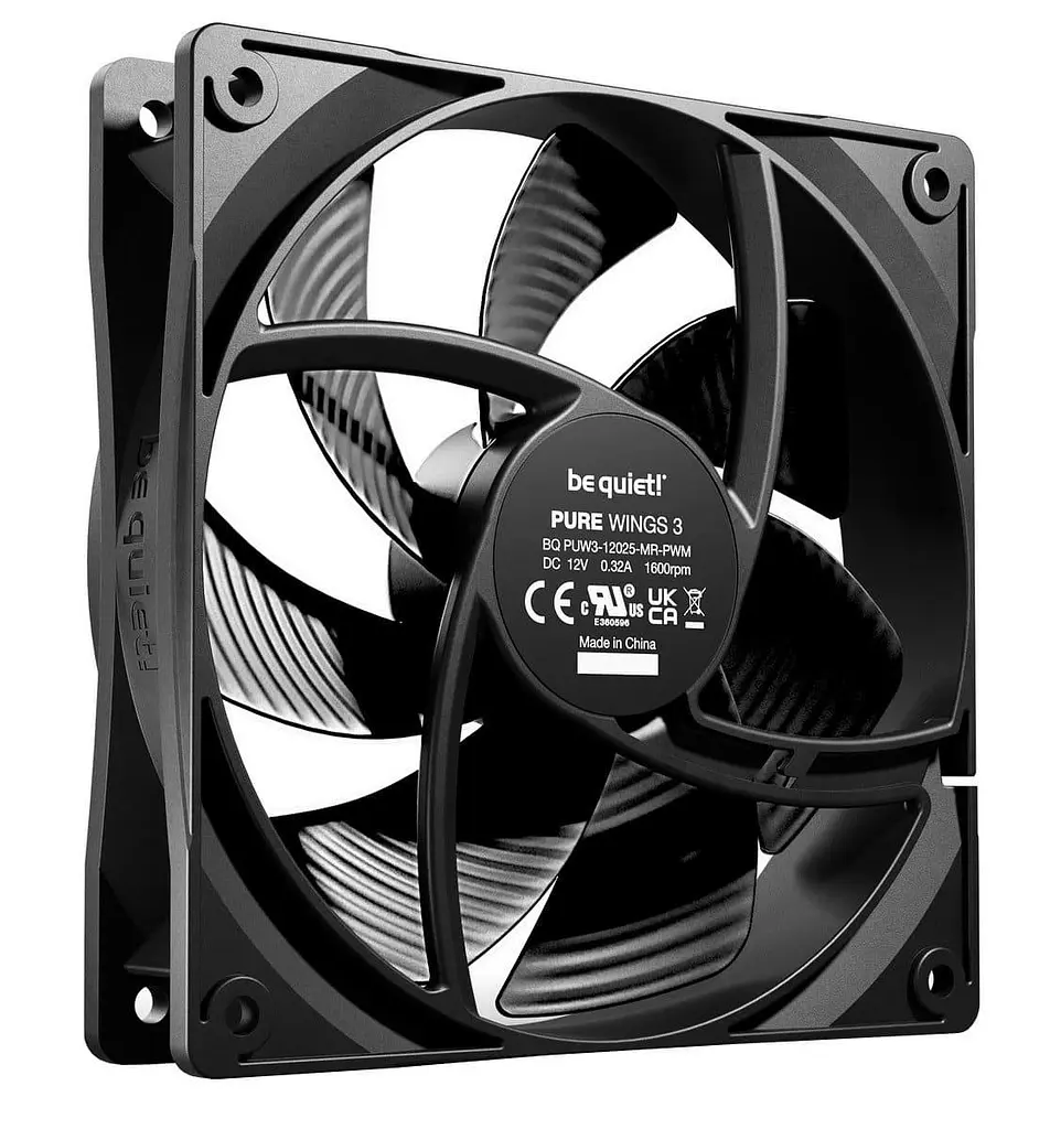Комплект вентиляторов be quiet! PURE WINGS 3 120mm PWM 3 шт (BL141) - фото 2