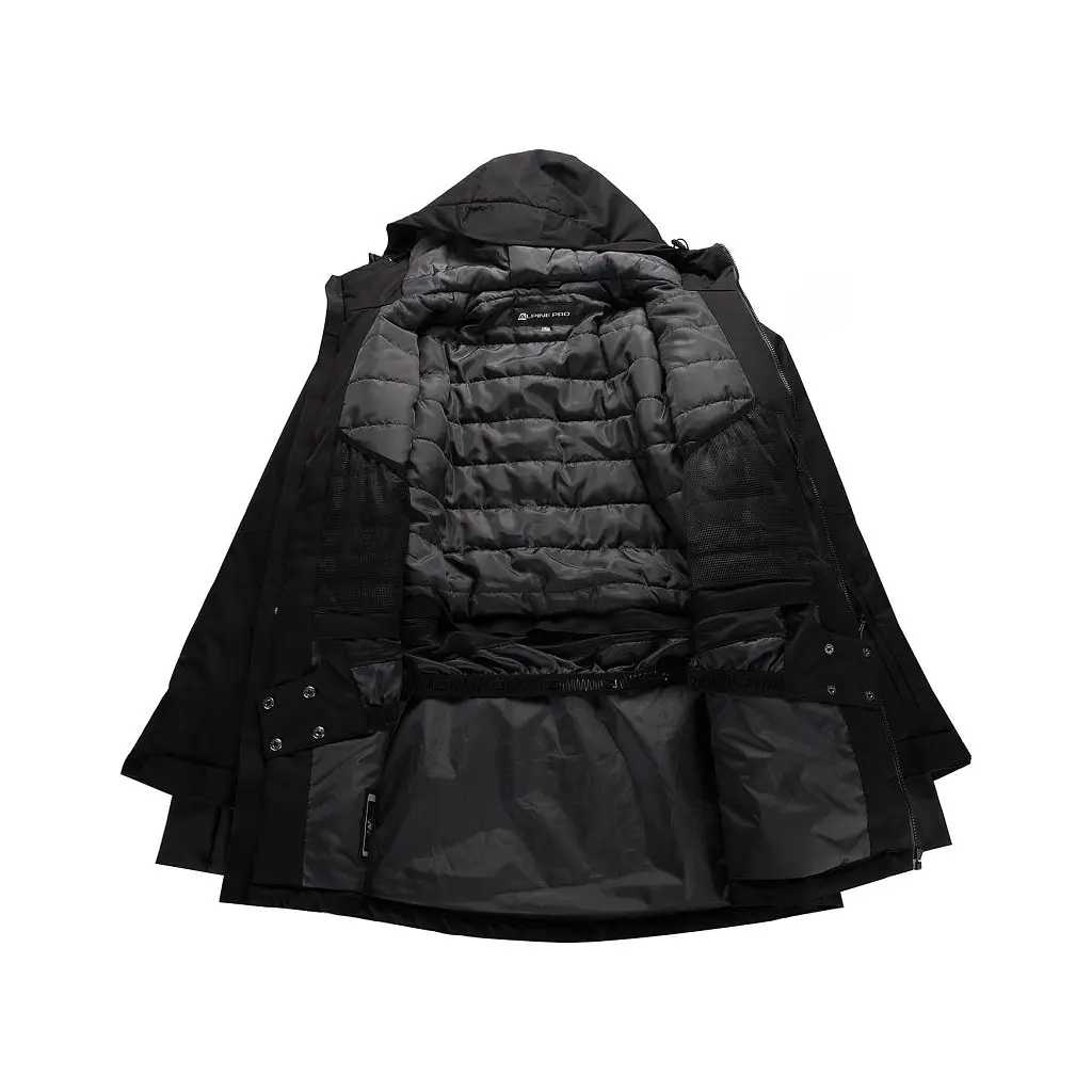 Куртка Alpine Pro Garg MJCD698 990 - M - чорний (007.020.0109) - фото 4