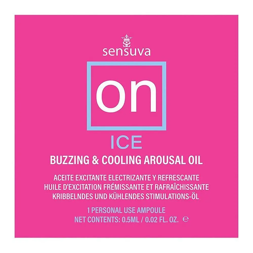 Пробник збуджувальної олії Sensuva ON Arousal Oil for Her Ice, 0,3 мл