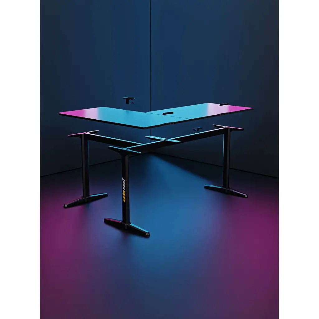 Комп'ютерний ігровий стіл Anda Seat Wind Seeker Black (AD-D-PT-1600-01-B) [123499] - фото 15