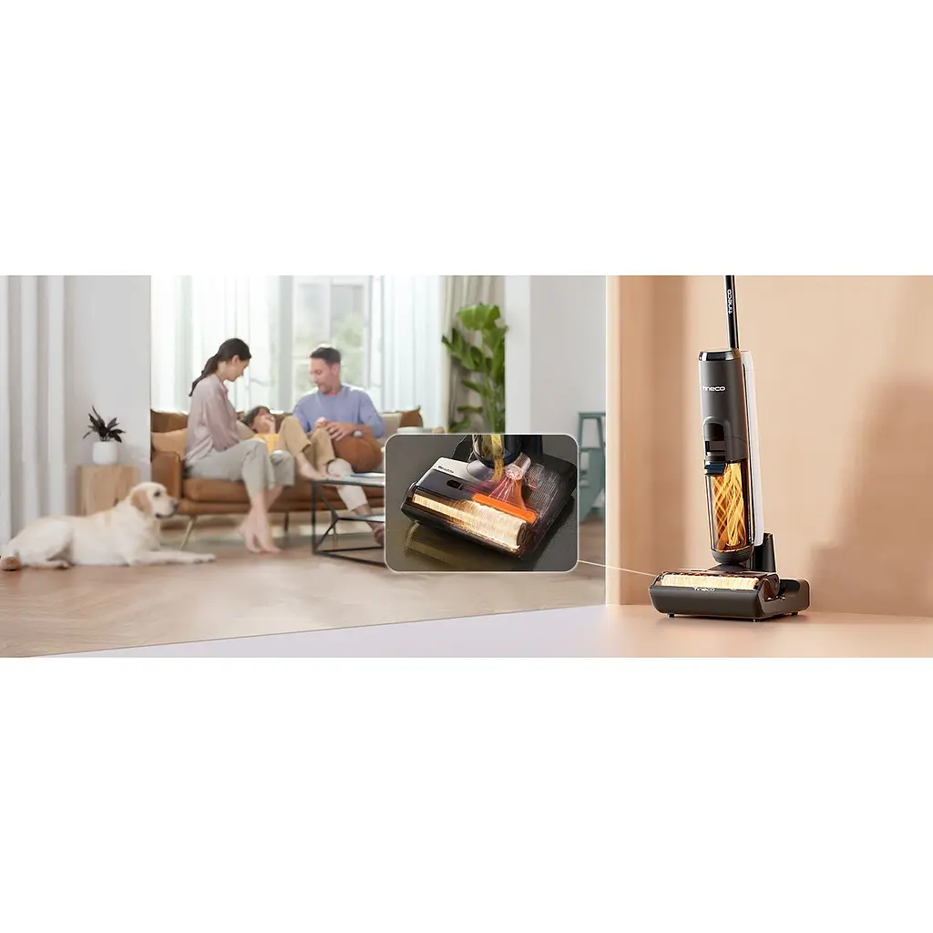 Ручной моющий аккумуляторный пылесос Tineco Floor One S6 Flashdry Pet черно-белый (FW144000DE) - фото 15