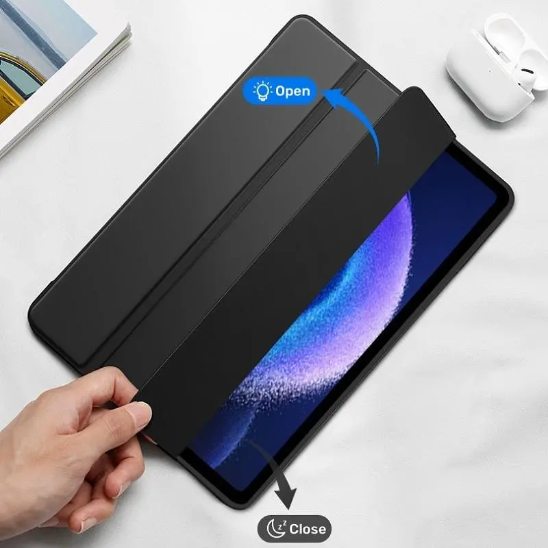 Чохол BeCover Tri Fold Soft TPU Silicone для Apple iPad Air 13" M2 2024 Black (711469) - фото 5