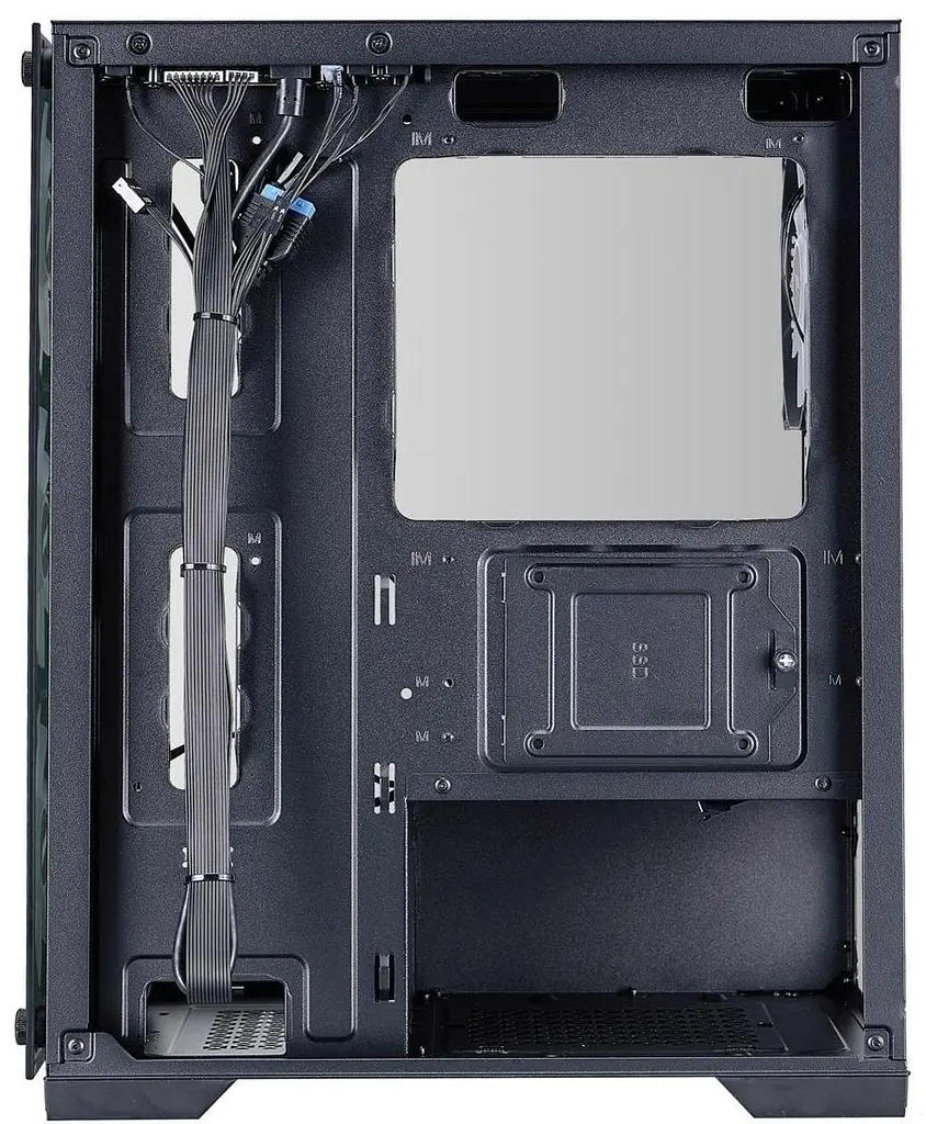Корпус 1stPlayer X2-M-BK-4F7 Black без БП (X2-M-BK-4F7) - фото 5
