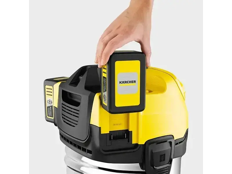 Професійний пилосос Karcher WD 4-18 S Dual Battery Set (1.628-626.0) - фото 3