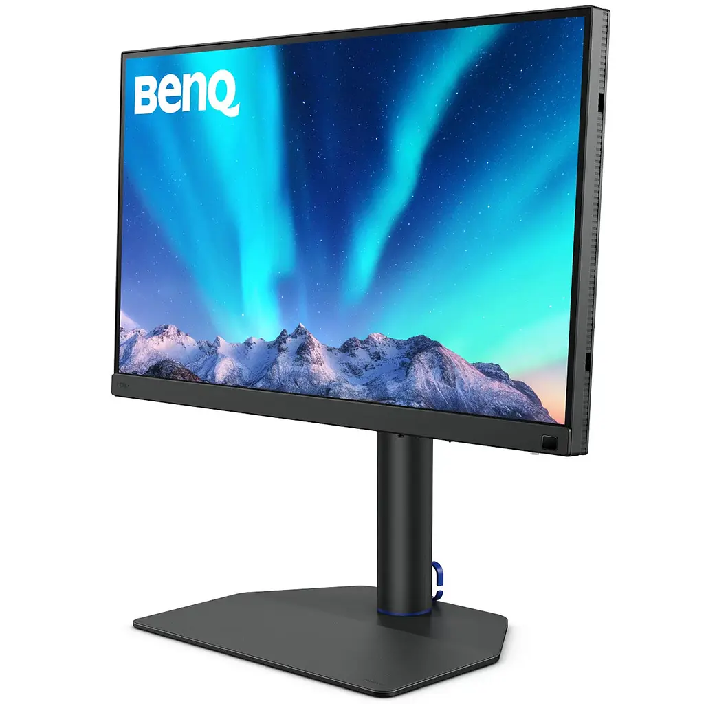 Монітор TFT 27 BenQ SW272Q, 2K IPS, 2хHDMI, DP, USB-C, HAS, USB-hub, MCR, Pivot, сірий - фото 2