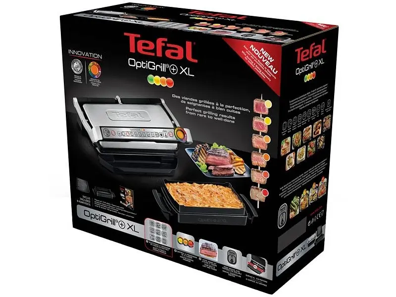 Електрогриль Tefal OptiGrill+ XL GC724D12 - фото 6