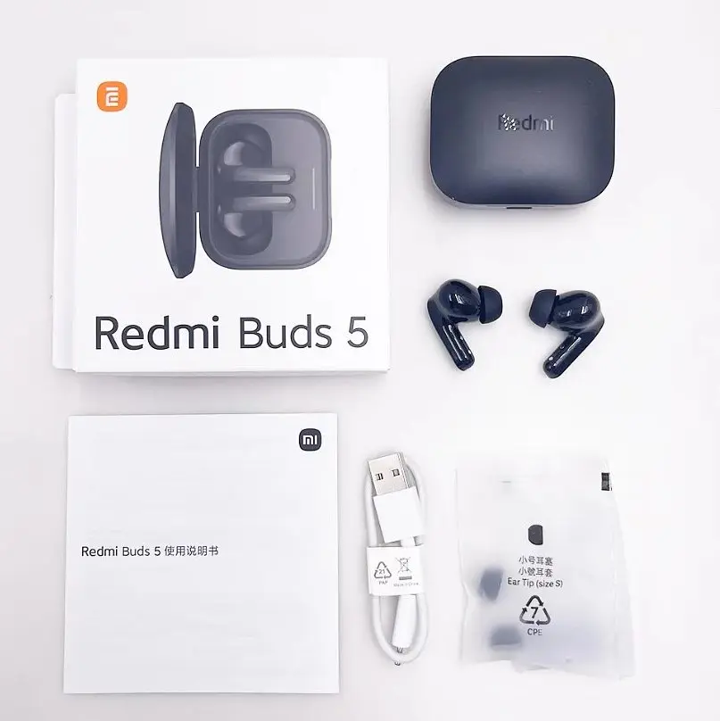 Навушники Xiaomi Redmi Buds 5 Black TWS з шумозаглушенням - фото 9
