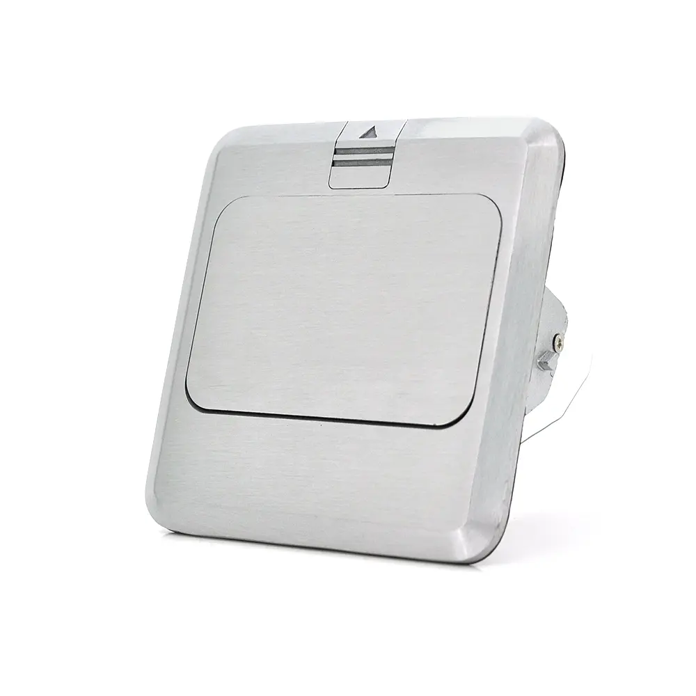 Розетка універсальна + 1 Shuko + 1RJ-45 висувна із заземленням J02L, Input: AC 100-250V 13A, Silver - фото 2