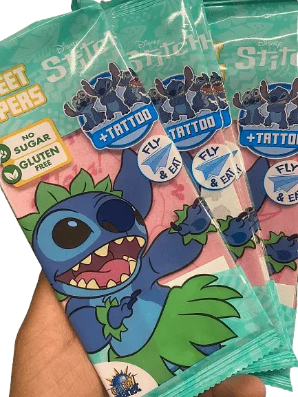 Цукерки з татуюваннями Lilo & Stitch Eating Paper & Tattoo 8г - фото 4