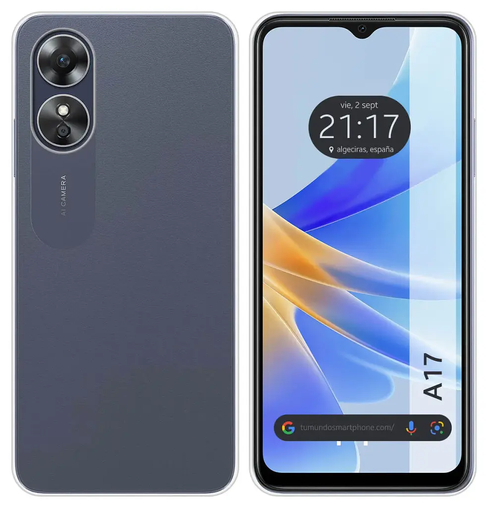 Силиконовый чехол BeCover для Oppo A17 Transparancy (708650) - фото 5