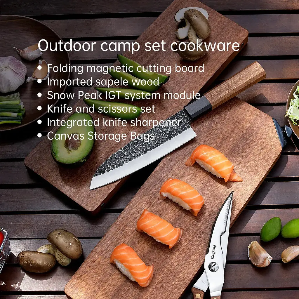 Набор кухонных предметов для кемпинга Nextool Camp Chef NE20171 - фото 7