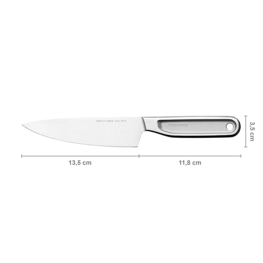 Ніж шеф-кухаря малий Fiskars All Steel (1062886) - фото 2