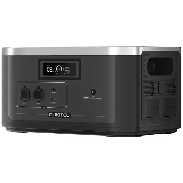 Зарядная станция Oukitel BP2000E 2200Вт + батарея B2000E (4096Вт/ч) EVE LiFePo4 UPS, MPPT - фото 8